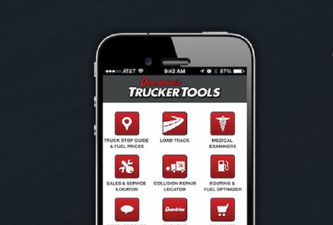 The question shippers are asking is, “If you see the freight, can’t you let me know where there’s carrier capacity available?” Photo credit: Trucker Tools. Trucker Tools smartphone app.