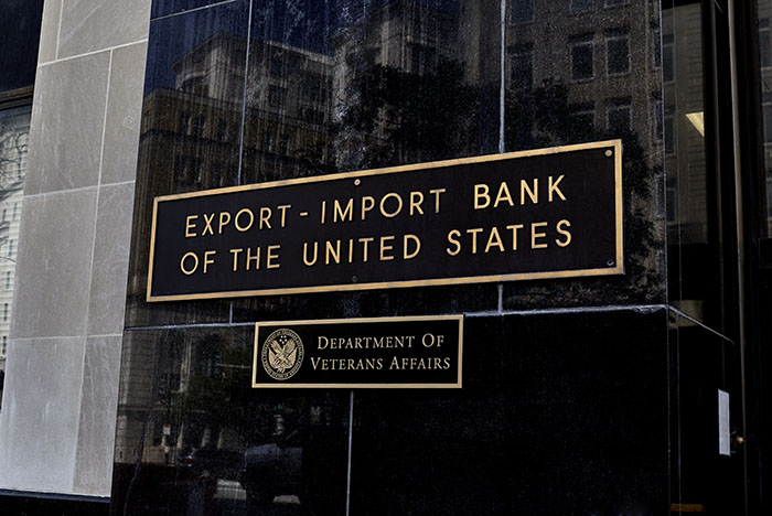 The Export-Import Bank of the United States (EXIM) was without a full quorum — and unable to approve financing of more than 0 million — for nearly four years. Pamela Au / Shutterstock.com.