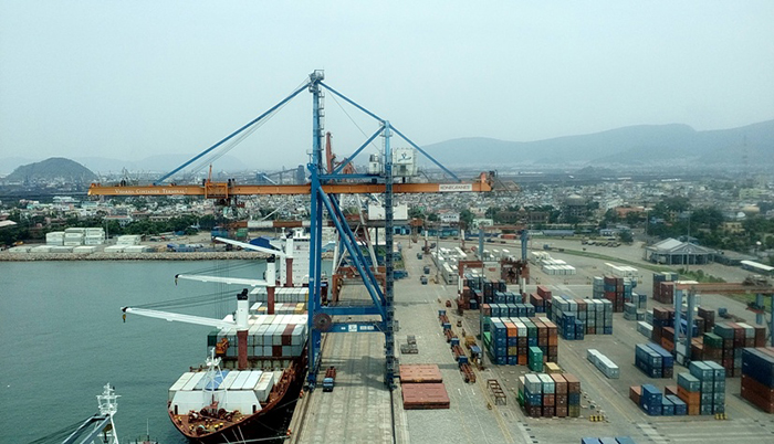 Traffic at the Visakhapatnam Container Terminal has increased by more than a quarter in the 2016-17 fiscal year.