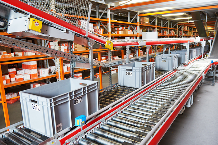 BCOs looking for industrial space face one of the tightest US real estate markets in years, especially in large seaport and inland cities, as growth in both traditional import logistics and e-commerce is creating especially strong demand in large population centers. Photo credit: Shutterstock.com. A warehouse in the United States.