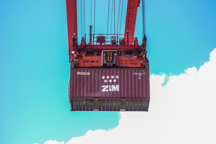 Zim earnings in the first quarter were helped by an increase in average freight rates. Photo credit: Shutterstock