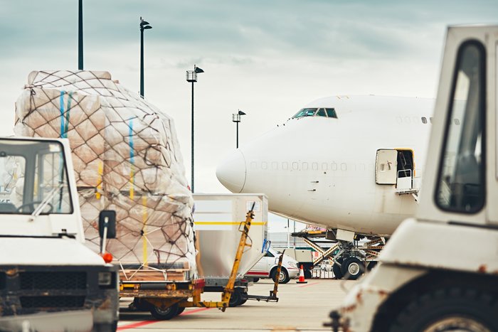 Air cargo volume expanded more than twice as fast as capacity in June.