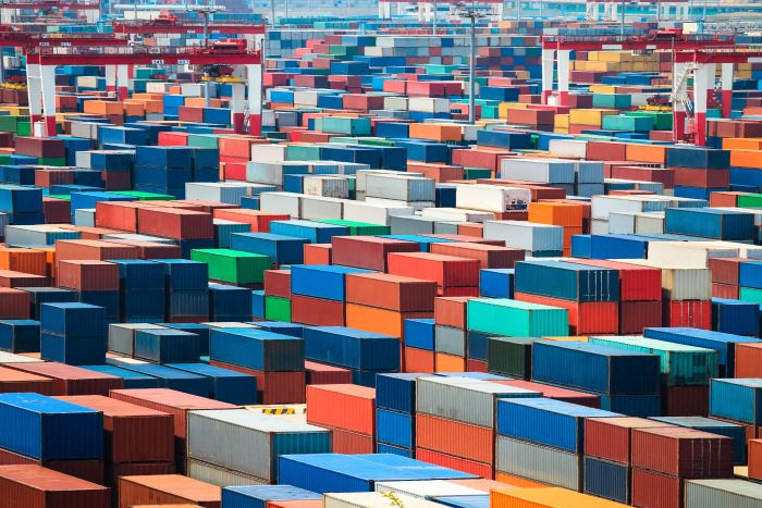 Year-over-year growth in US containerized imports from Asia has fallen steadily in recent months. Photo credit: Shutterstock.com
