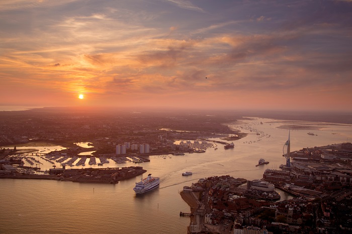 Dover Straits, United Kingdom.