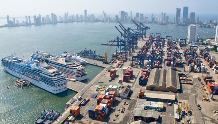 As vessel alliances change, SPRC of Colombia, pictured, and ports around the world will face new challenges and opportunities.