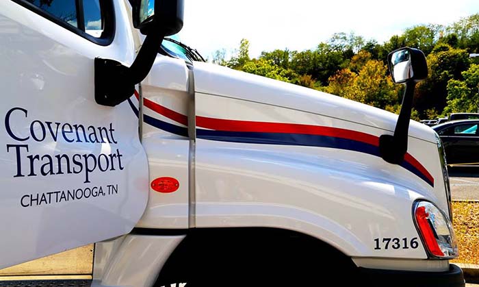 Covenant Transportation Group is won't be the last truckload carrier to find profits under pressure this fall.