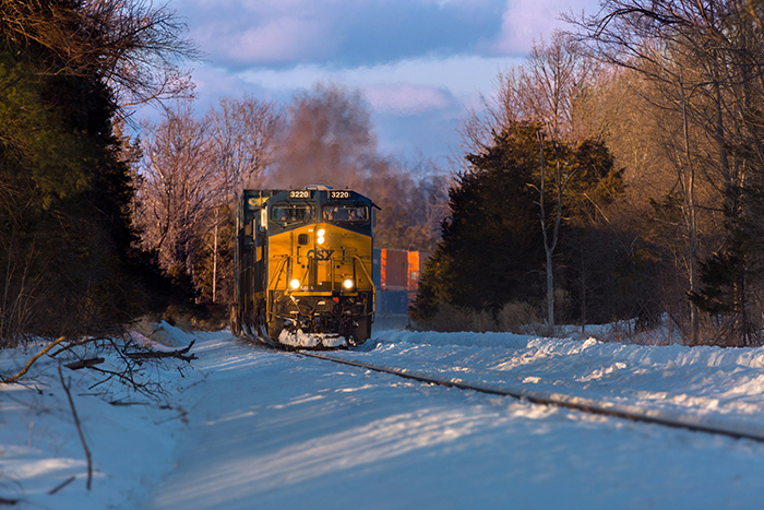 CSX Transportation would operate the inland port near Syracuse. Photo credit: CSX.