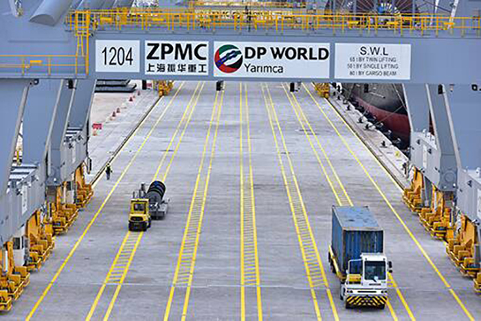 DP World hopes its Yarmica terminal, pictured, along with several others, will provide the growth it needs in the future.