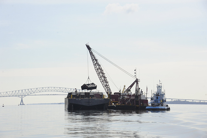 There are 14 coastal navigation channel improvement projects authorized by Congress.