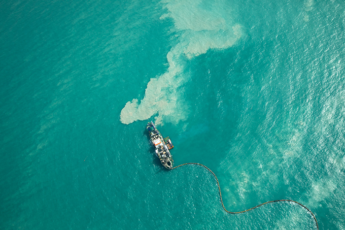 Dredging has generated controversy in the communities around the port of Santos as some contend it has increased flood risks. Photo credit: Shutterstock.com.