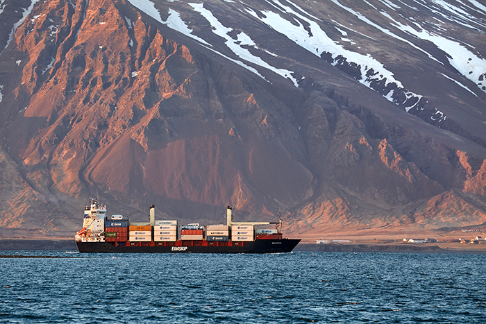 Eimskip is fulfilling a company goal years ahead of schedule. Photo credit: Shutterstock