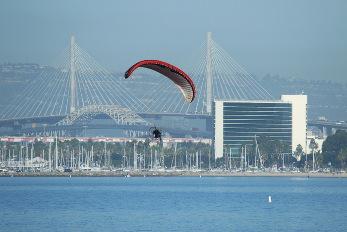 The ability of Los Angeles and Long Beach to expand their infrastructure and grow cargo volumes depends upon achieving emission-reduction goals. Photo credit: Shutterstock.com