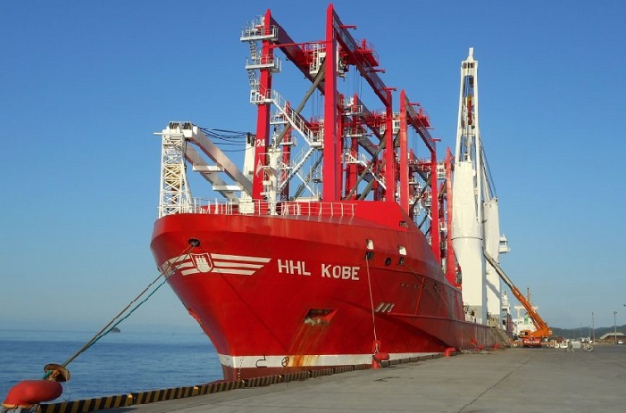 Founded in 2011, Hansa Heavy Lift, was the successor to Bremen-based Beluga Shipping. Photo credit: Hansa Heavy Lift. Hansa Heavy Lift HHL Kobe.