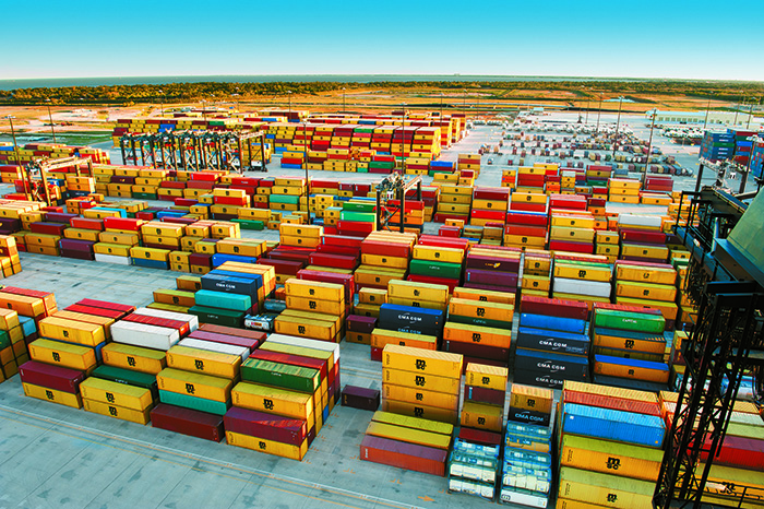 The Port of Houston, pictured, is the latest to signal reluctance to handle Hanjin Shipping containers for fear they will not be reimbursed.