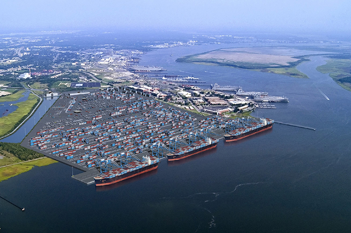 The Hugh K. Leatherman Sr. Terminal, an artist's rendering of which is pictured, is scheduled to open in 2019.