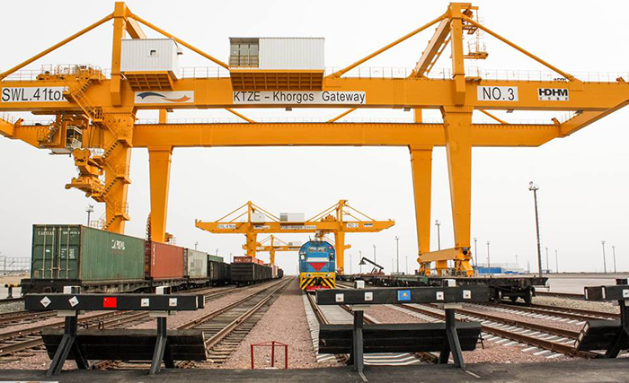 Khorgos Dry Port. Credit: Khorgos Gateway.