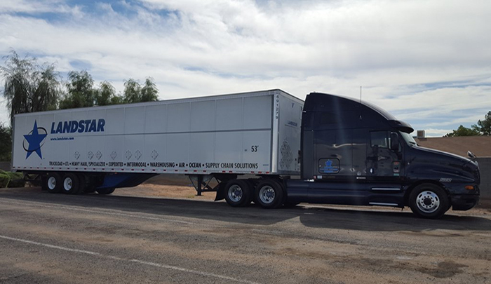 landstar system adds trucks but revenue drops joc com landstar ranger