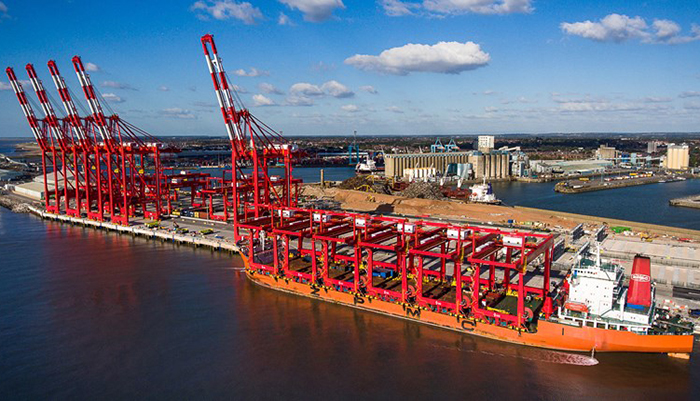 The Liverpool2 terminal, pictured, significantly strengthens the port of Liverpool's ability to compete with UK rivals.