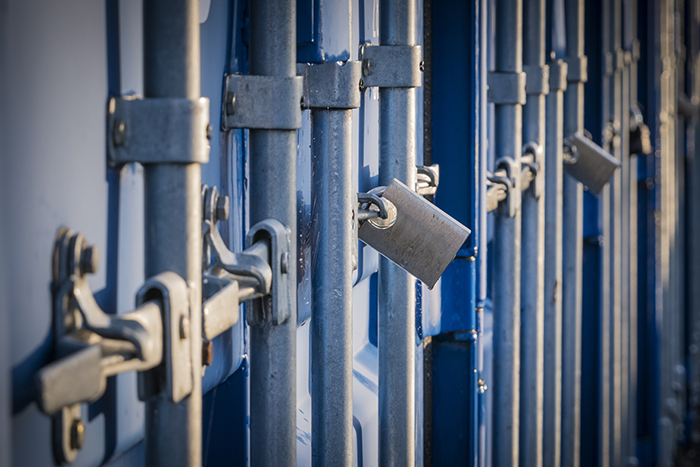 Standard locks will no longer suffice to secure containers in the port of Chittagong. Photo credit: Shutterstock.com.