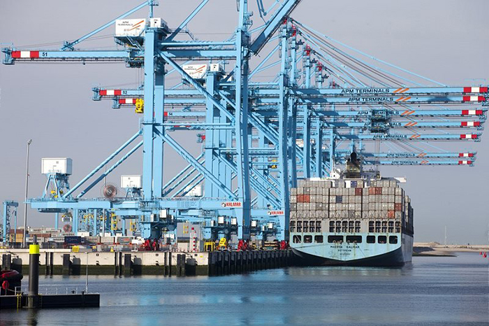 APM Terminals' fully automated Maasvlakte II in Rotterdam was one of its facilities worst affected by the June 27 cyber attack.