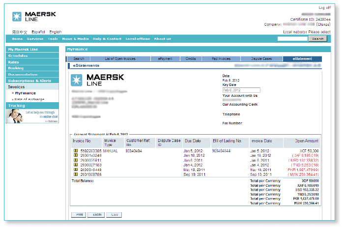 While Maersk Line says it has improved its overall invoice accuracy, some estimate invoicing errors in the industry could be as high as 30 percent.