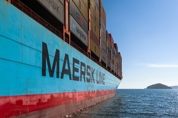 Maersk Line posted a pre-tax profit of $238 million for 2018 compared to $25 million in 2017. Photo credit: Shutterstock.com.