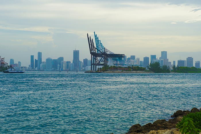 The Port of Miami is one of a handful on the US East Coast with a draft of 50 feet. Photo credit: Shutterstock