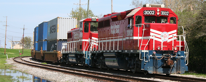The New Orleans Public Belt Railroad, pictured, connects the Port of New Orleans with every Class 1 railroad in the U.S., making New Orleans one-of-a-kind in this regard.