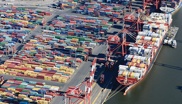 The upgrade includes the installation of two new super post panamax cranes, adding to three that arrived in 2014, and eventually the construction of a new administration building.