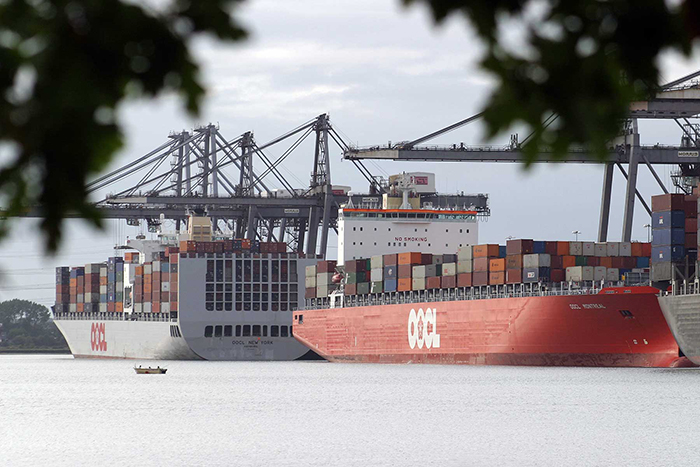 It not yet certain whether Orient Overseas Container Line is on the bidding block.