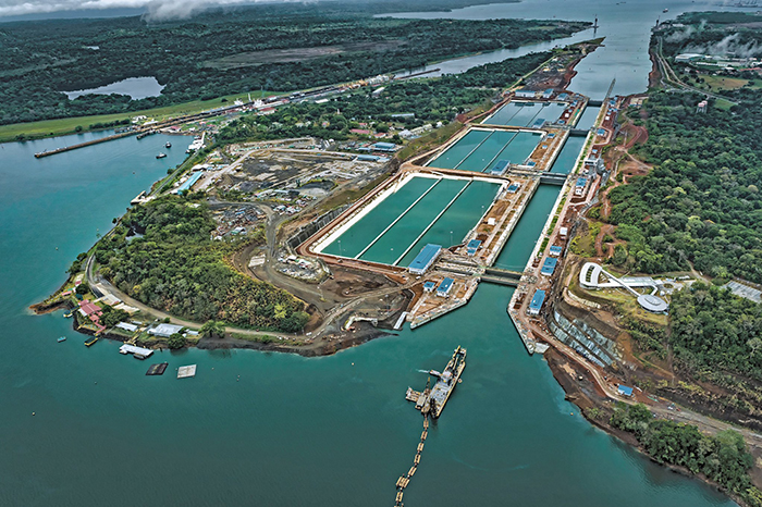 2m to shift usec all water service from suez to panama