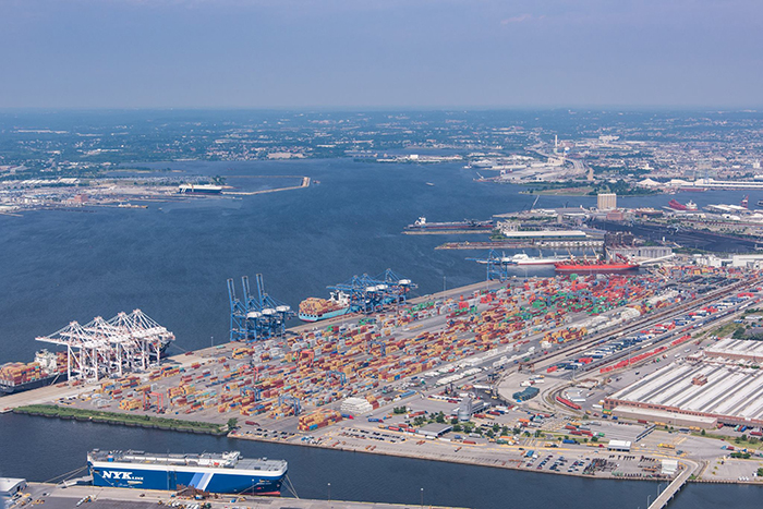 Port of Baltimore. 