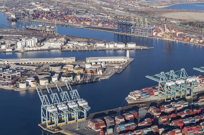 “Importers have been front-loading trans-Pacific shipments to beat Jan. 1’s tariff increase, but then, what happens to demand?” said Zvi Schreiber, Freightos CEO. (Above: The Port of Los Angeles.) Photo credit: Shutterstock.com.