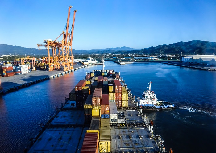 Cargo volumes through Mexican ports increased by 7.2 percent in the first seven months of 2018, to 2.6 million loaded TEU, including a 7 percent increase in exports and a 7.4 percent increase in imports. (Above: The Port of Manzanillo.) Photo credit: Shutterstock.com. Port of Manzanillo.