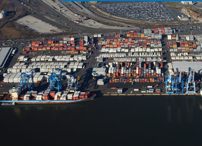 The US Army Corps of Engineers last week approved the final payment of $29.2 million to finish the job. “With this funding in place, we can now say the new 45-foot channel plus six-foot tidal window will be 100 percent complete by the first quarter of 2019,” Philaport said. Photo credit: Port of Philadelphia. Port of Philadelphia.