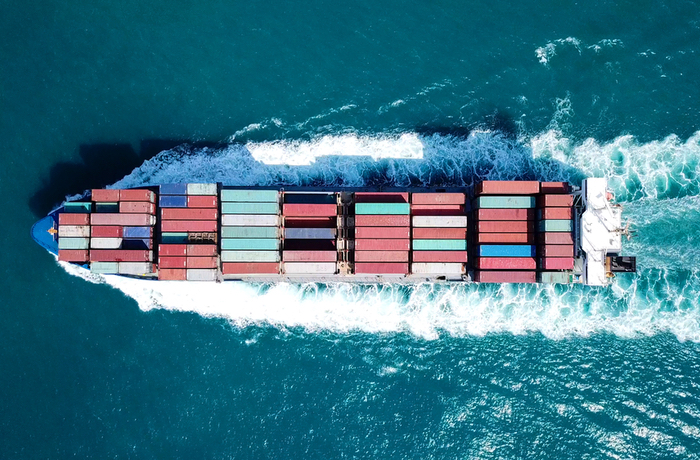 Reducing vessel speeds minimizes the amount of fuel burned in transit, thereby limiting GHG emissions on a per-voyage basis by up to 30 percent, according to one nonprofit. Photo Credit: Shutterstock