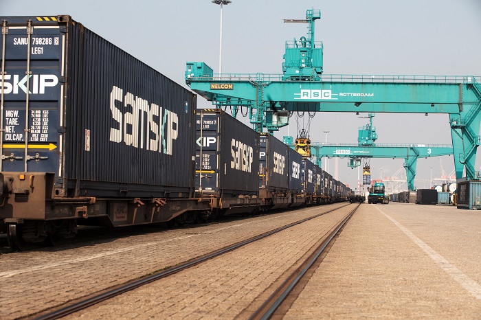 The new Amsterdam link will provide greater service resilience for the Netherlands-Italy rail option, as the connections to the two Dutch ports will run on different routes, enabling a flexible response to any rail-related or port-related delays, according to Samskip UK Trade Manager David Besseling. Photo credit: Samskip. Samskip.