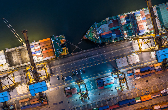 At least one trans-Pacific carrier is pushing a peak season surcharge to take advantage the surge in demand reflected by higher spot rates. Photo credit: Shutterstock.