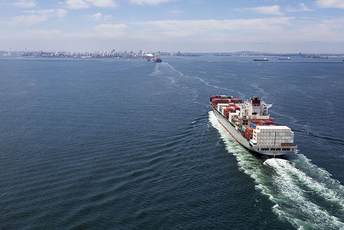 Knowing exactly when cargo will arrive and be available in real-time is becoming critical to supply chain planning. Photo credit: Port of Long Beach.