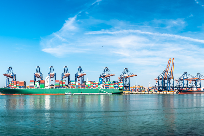 Though more ports are experiencing a decline in containership calls, the extent to which blanked sailings is affecting ports has eased in the last week. Photo credit: Shutterstock.com.