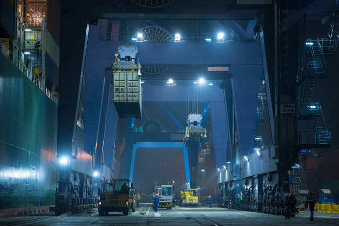 Base spot rates on the trades out of Asia are reaching new highs every week, with huge surcharges piled on top. Photo credit: Shutterstock
