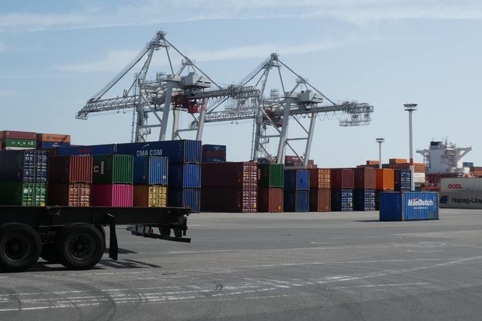A wave of containers are about to hit terminals in Europe and the US at a time when all retail stores are closed and there is very little consumer demand. Shippers and forwarders are hoping for relief from carriers and terminals to mitigate any increase in storage costs. Photo credit: Shutterstock