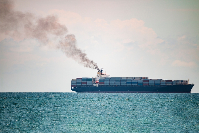 Ships with scrubbers will, at least initially, be filling up with fuel that is half the price of the very low-sulfur variety, giving them a cost advantage over rivals. Photo credit: Shutterstock