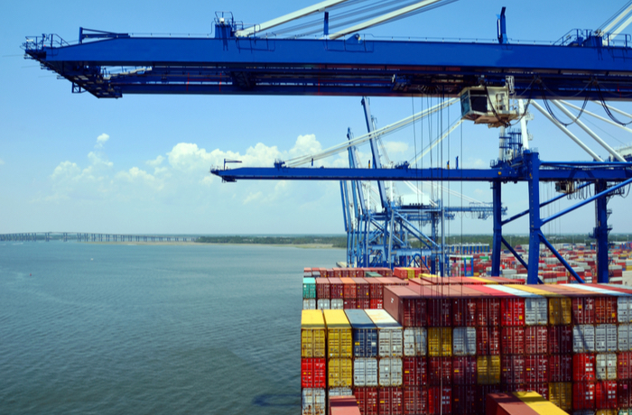 Charleston (pictured), Halifax, Philadelphia and Boston are among some of the East Coast ports that have boosted connectivity. Photo Credit: Shutterstock