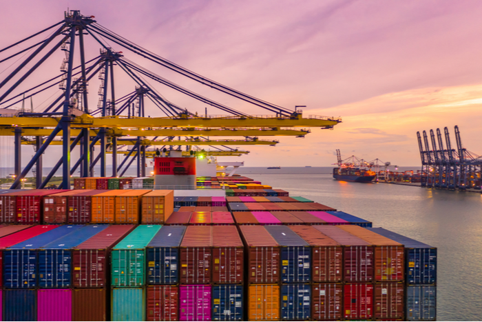 US and European imports are growing and keeping pressure on container equipment in Asia that has been knocked off balance by COVID-19's impact on cargo flows. Photo credit: Shutterstock