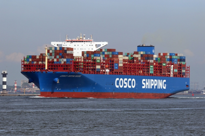 It was a relatively good start to the year for Cosco Shipping, with tight capacity management fending off the impact of a worsening business environment. Photo credit: Shutterstock