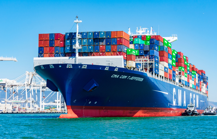 's says CMA CGM's liquidity profile has weakened materially in the last 12 months as a consequence of the acquisition of CEVA Logistics. Photo credit: Shutterstock