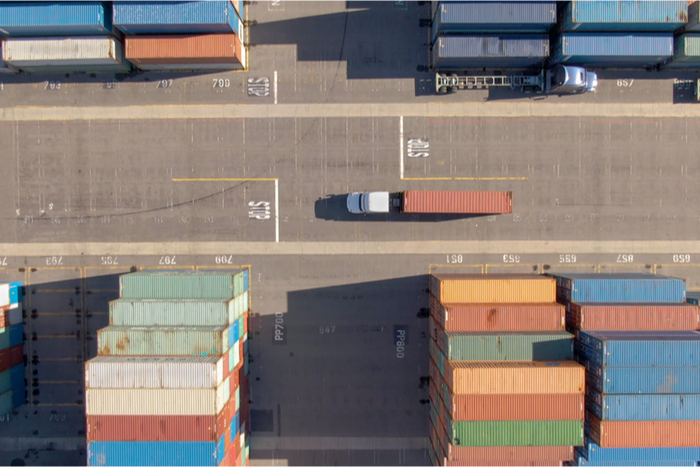 The tightening of US drayage capacity is most acute in Southern California (Port of Los Angeles pictured), where retailers are funneling their imports to meet e-commerce demand and rebuild depleted inventories. Photo Credit: Shutterstock.com