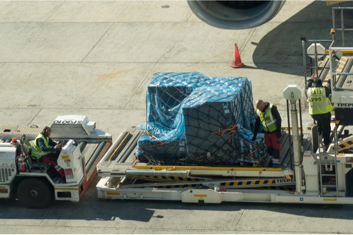 Large numbers of passenger aircraft flying only cargo are supplementing the freighter capacity and easing severe space constraints. Photo credit: Shutterstock