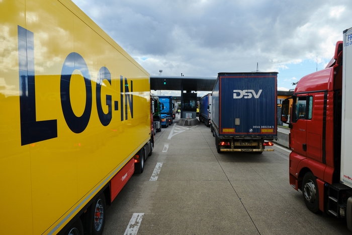 Lngthy traffic jams for trucks at internal European Union borders have eased with a more coordinated approach to processing cargo by member states. Photo credit: Shutterstock